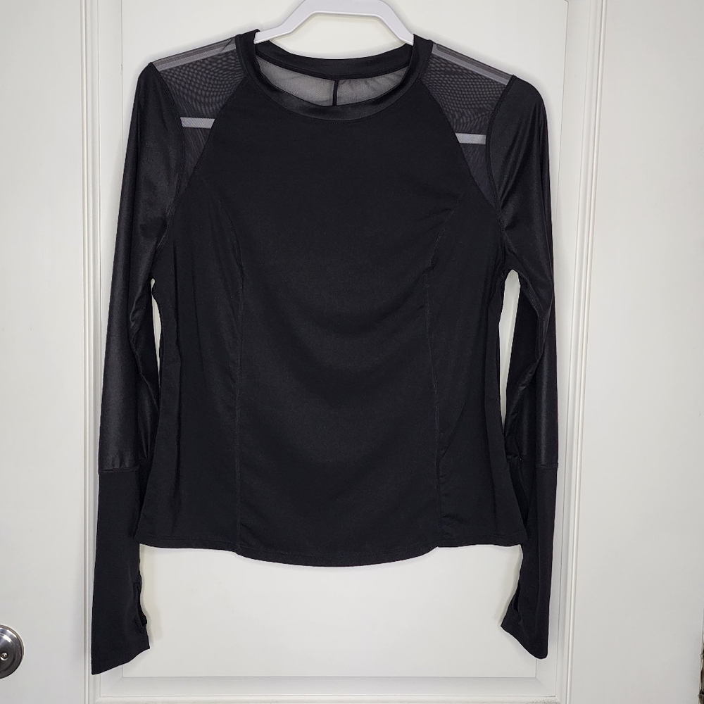 💥3/$30💥 Joylab Black Partly Mesh Ventilated Athletic Long Sleeve Shirt